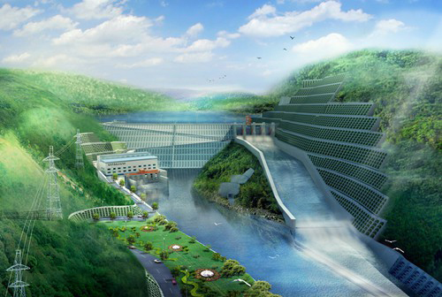 深圳老挝南塔河1号水电站项目